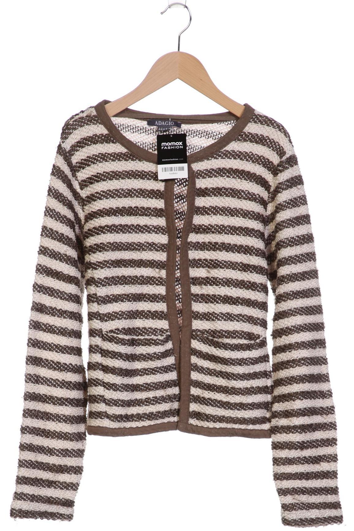 

Adagio Italia Damen Strickjacke, beige, Gr. 44