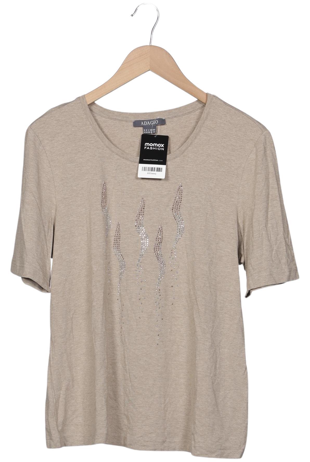 

Adagio Italia Damen T-Shirt, beige, Gr. 44