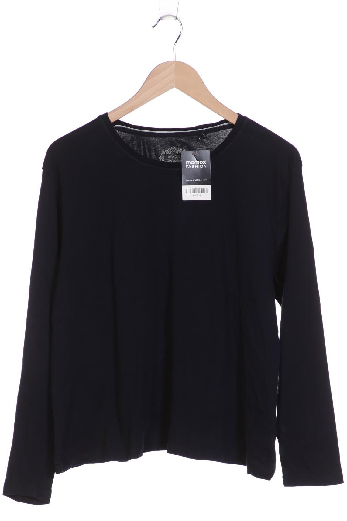 

Adagio Italia Damen Langarmshirt, marineblau, Gr. 48