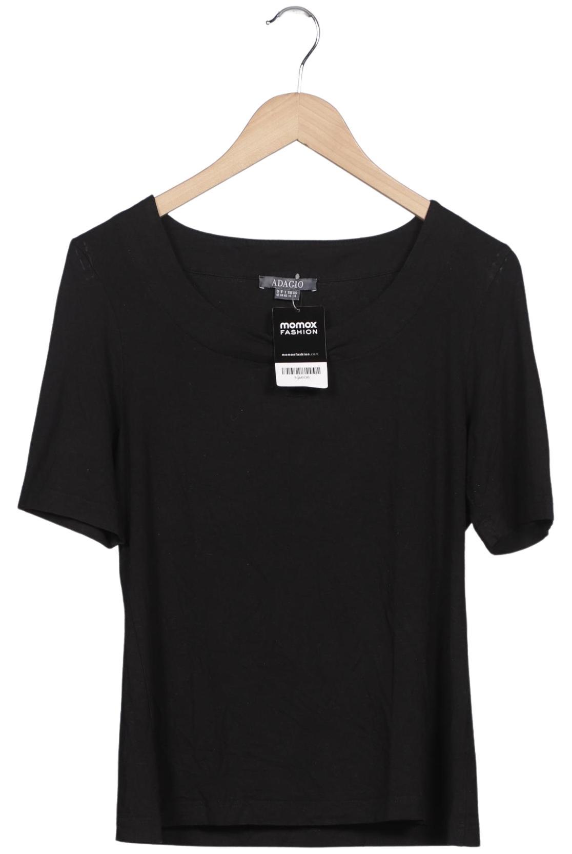 

Adagio Italia Damen T-Shirt, schwarz, Gr. 42