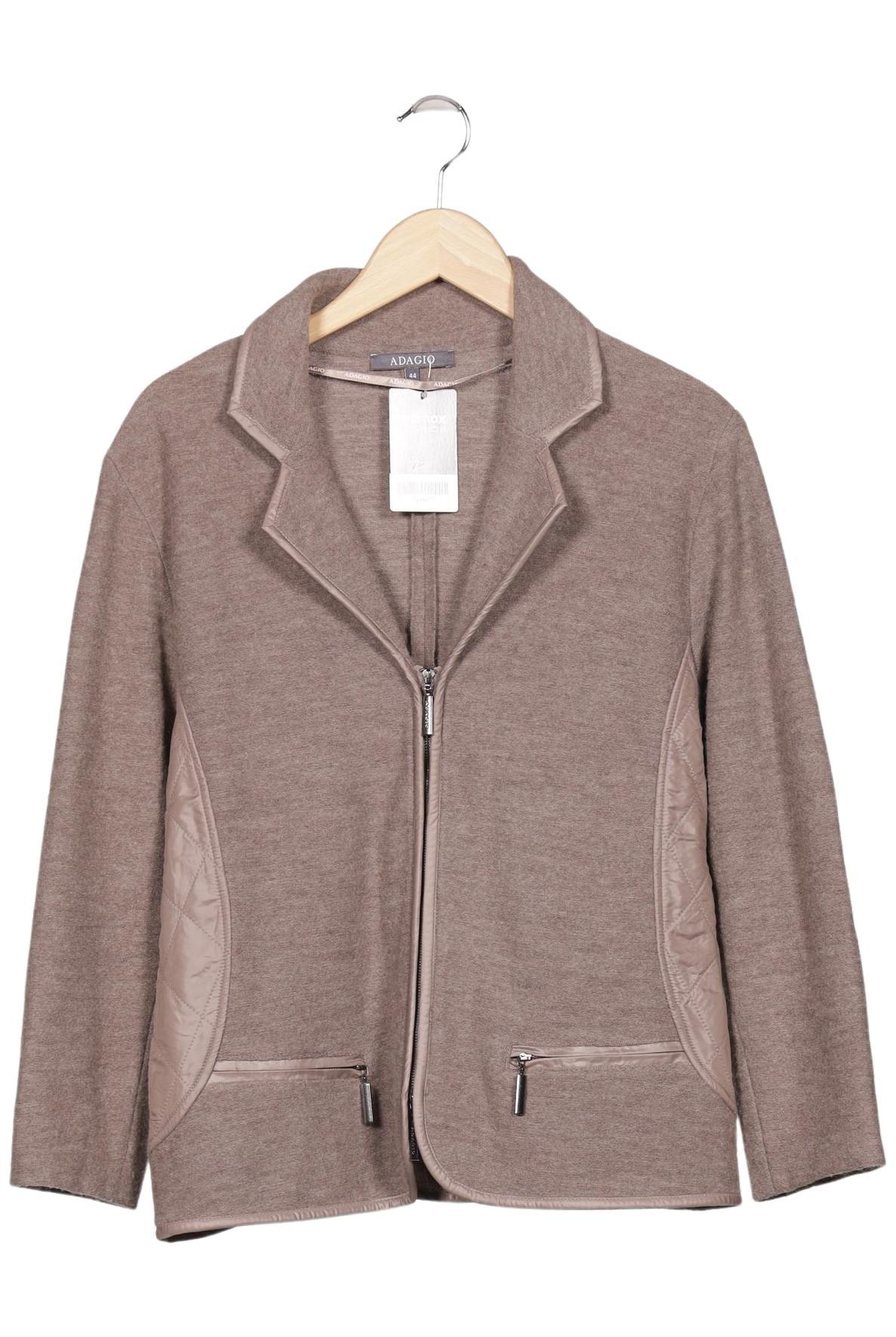 

Adagio Italia Damen Strickjacke, beige, Gr. 44