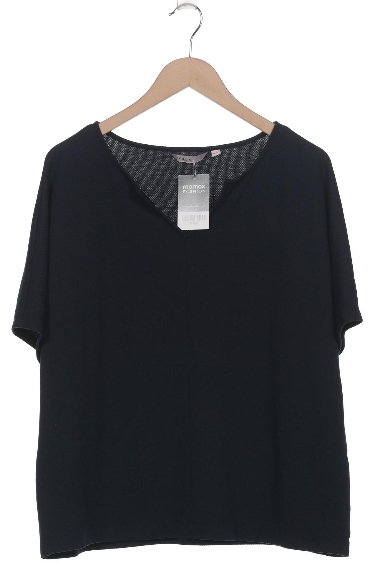 

Adagio Italia Damen T-Shirt, marineblau, Gr. 48