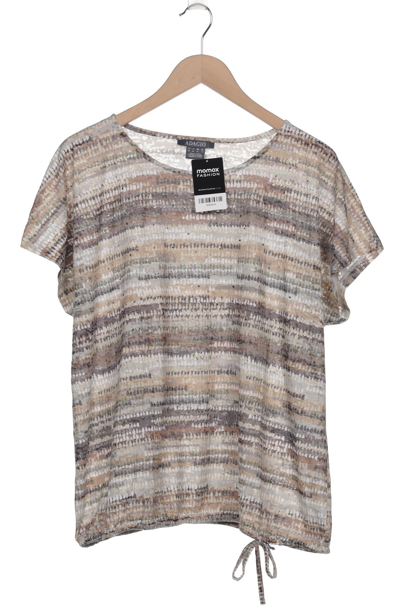 

Adagio Italia Damen T-Shirt, mehrfarbig, Gr. 48