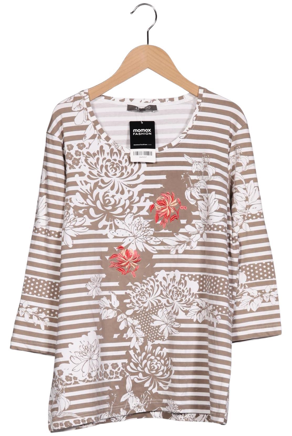 

Adagio Italia Damen Langarmshirt, beige, Gr. 42