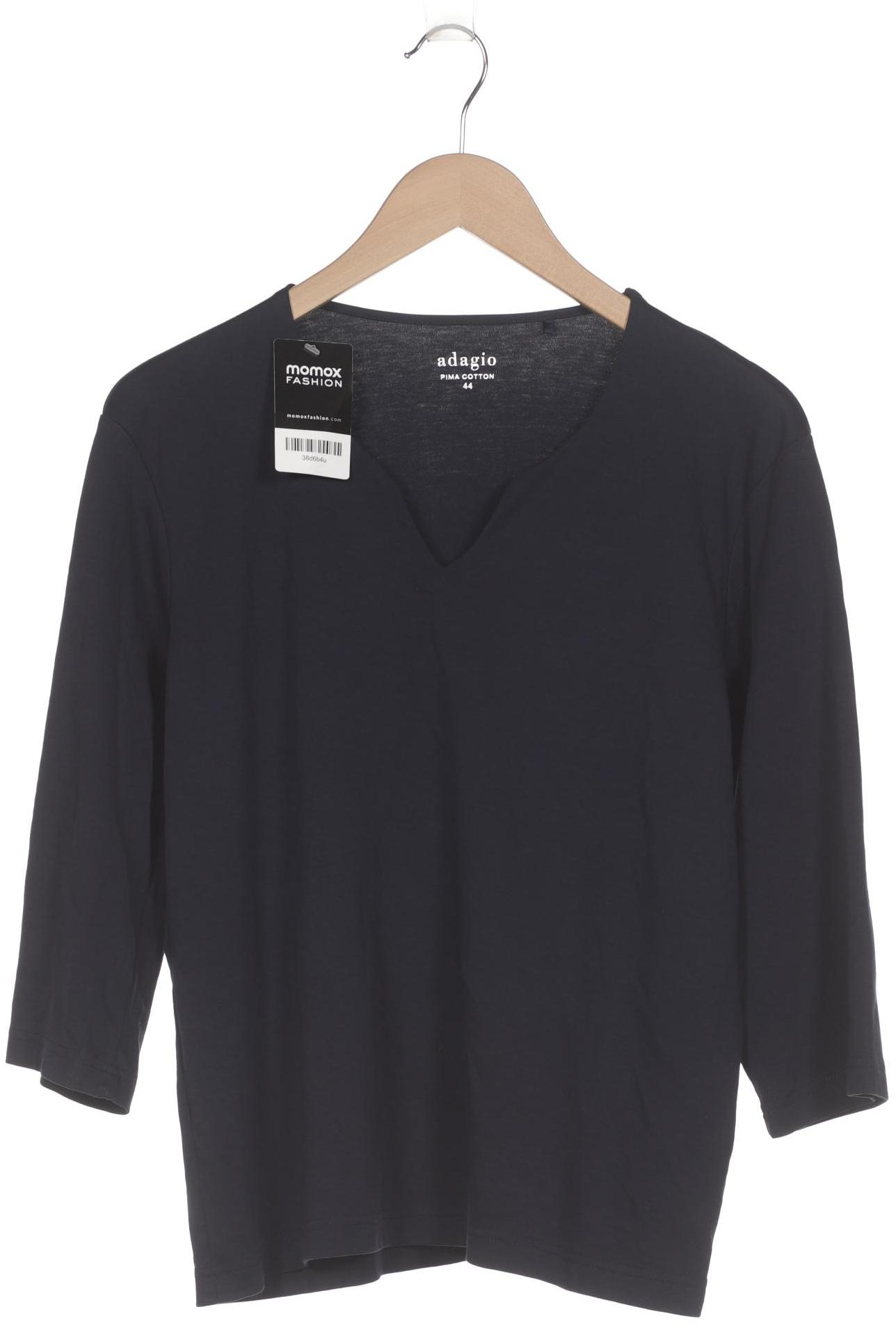 

Adagio Italia Damen Langarmshirt, marineblau, Gr. 44