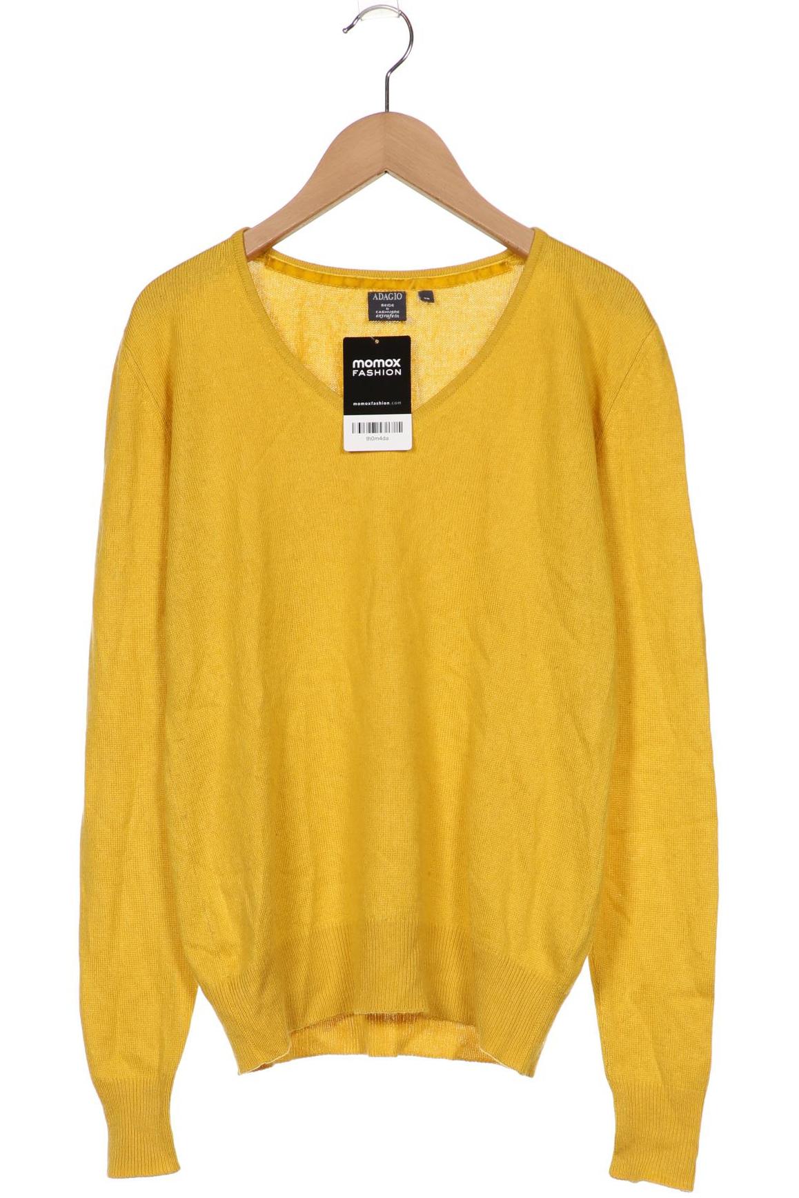 

Adagio Italia Damen Pullover, gelb, Gr. 36