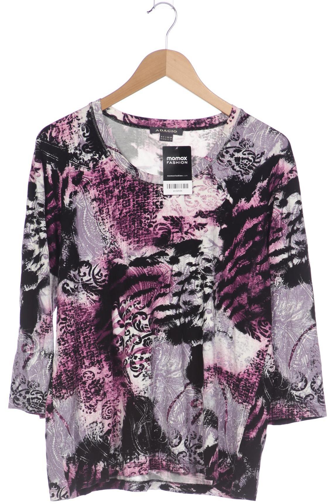 

Adagio Italia Damen Langarmshirt, pink, Gr. 48