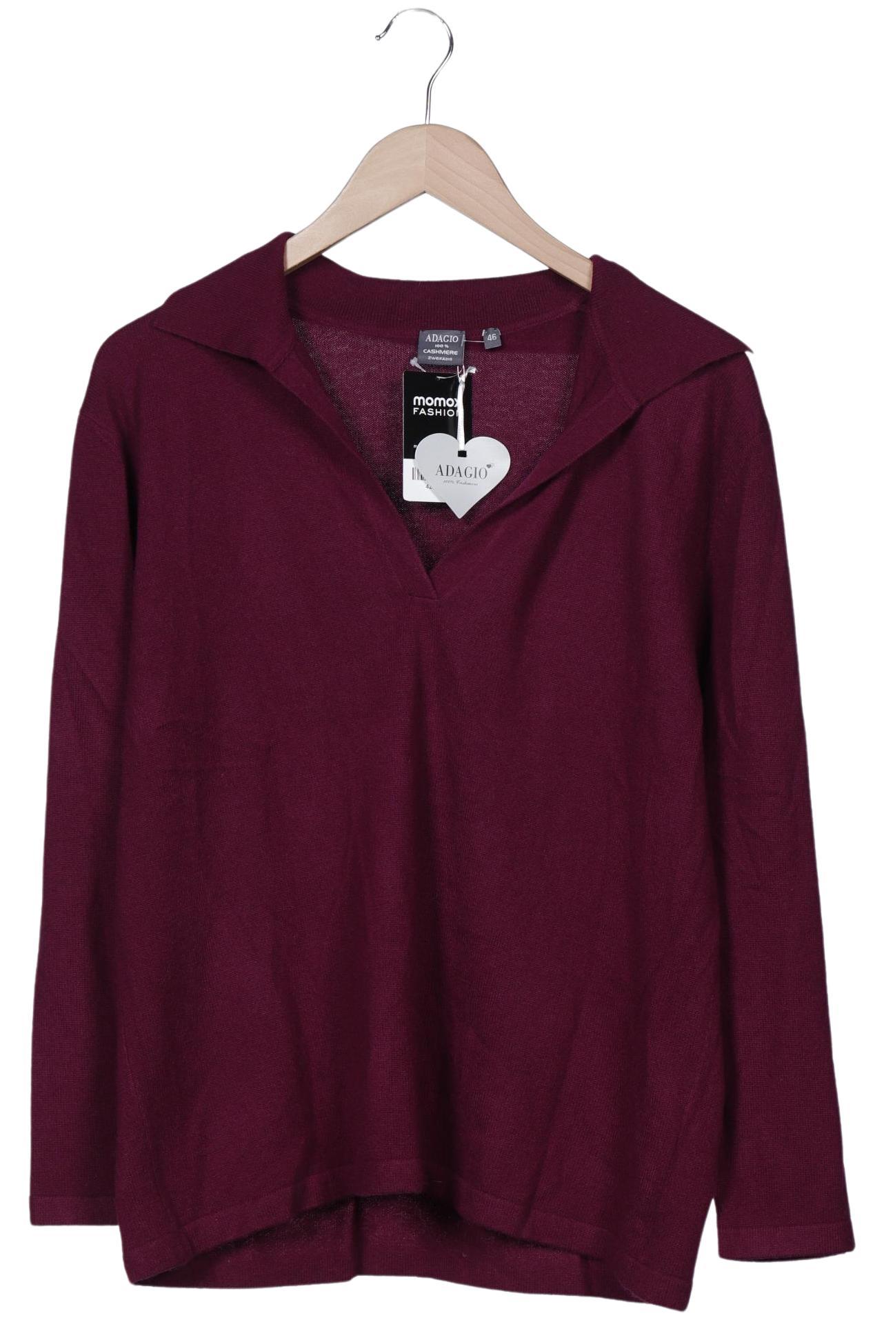 

Adagio Italia Damen Pullover, bordeaux, Gr. 46