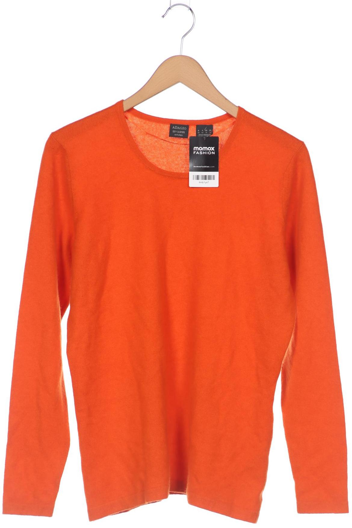 

Adagio Italia Damen Pullover, orange, Gr. 42