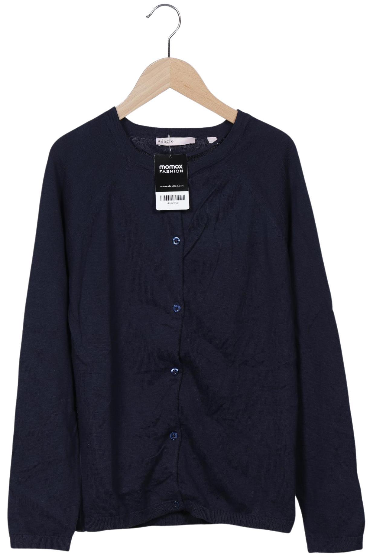 

Adagio Italia Damen Strickjacke, marineblau, Gr. 40
