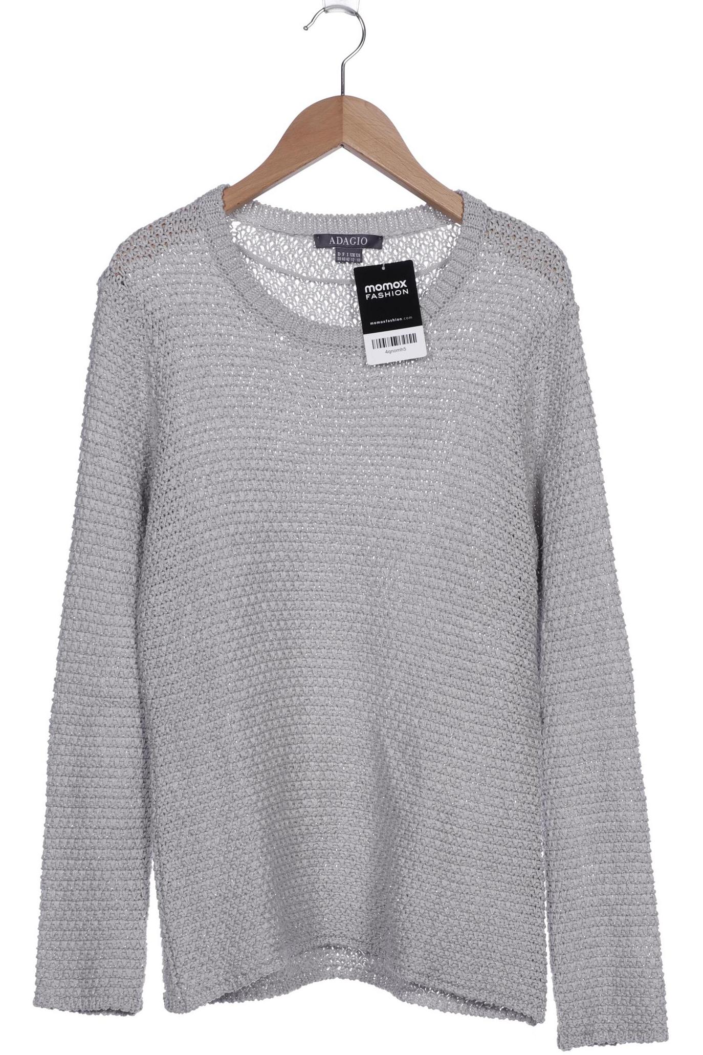 

Adagio Italia Damen Pullover, grau, Gr. 38