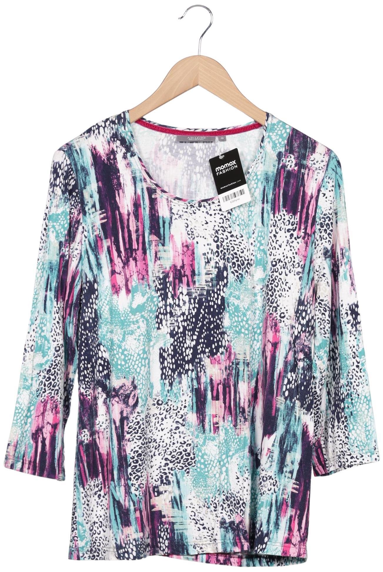

Adagio Italia Damen Langarmshirt, mehrfarbig, Gr. 46