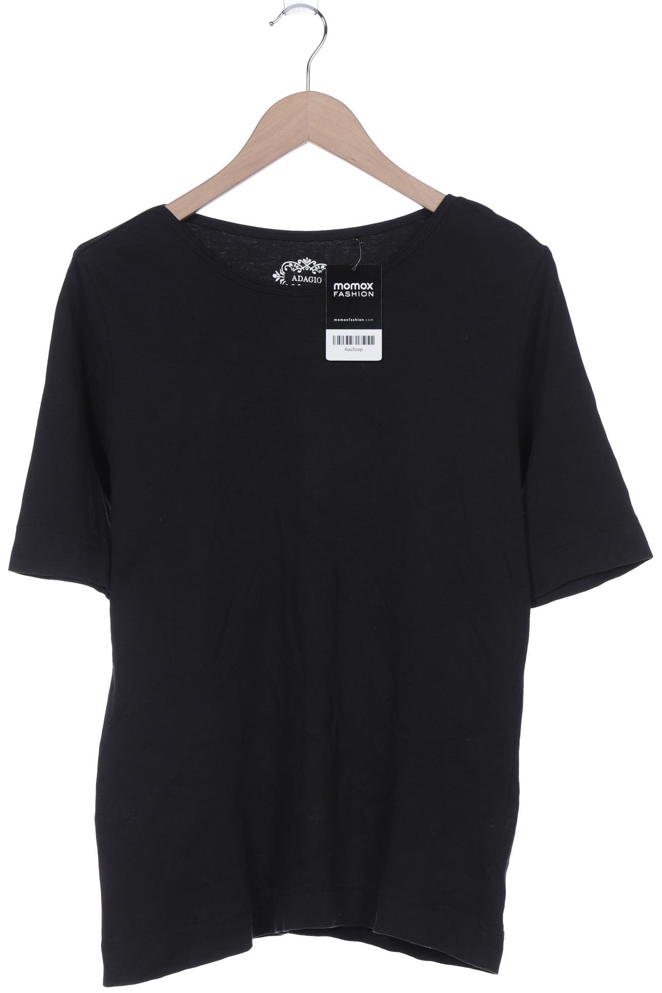 

Adagio Italia Damen T-Shirt, schwarz, Gr. 42