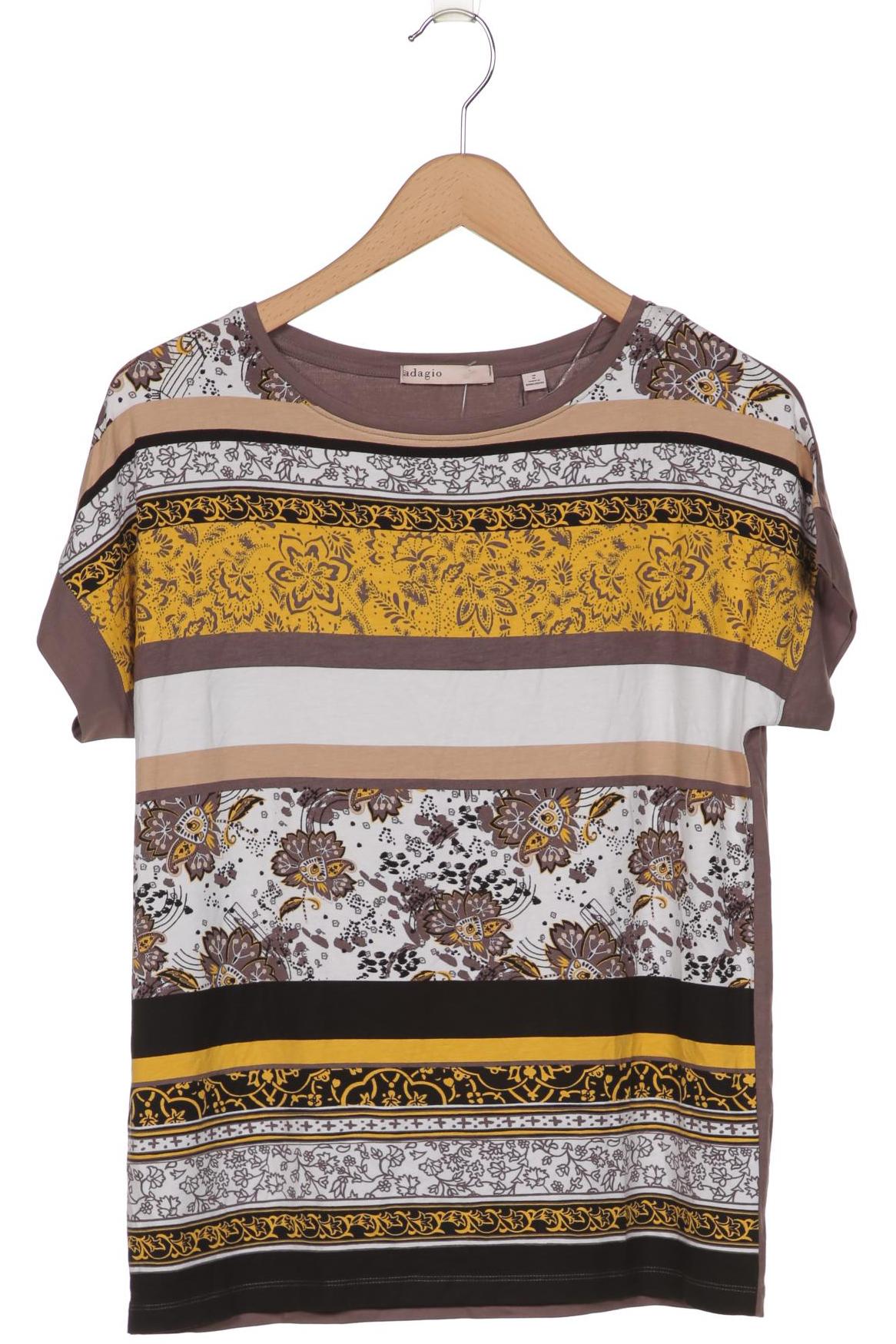 

Adagio Italia Damen T-Shirt, braun, Gr. 38