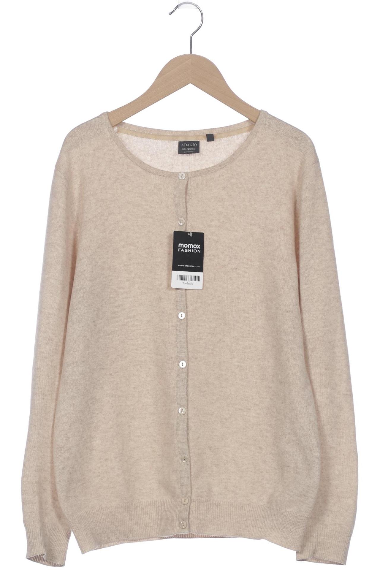 

Adagio Italia Damen Strickjacke, beige, Gr. 42