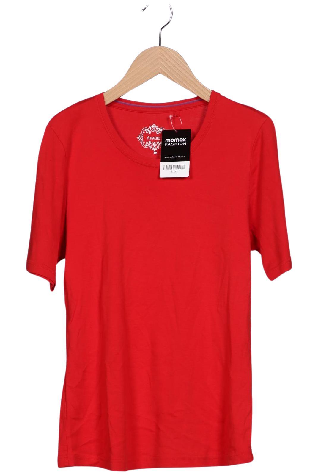 

Adagio Italia Damen T-Shirt, rot, Gr. 42