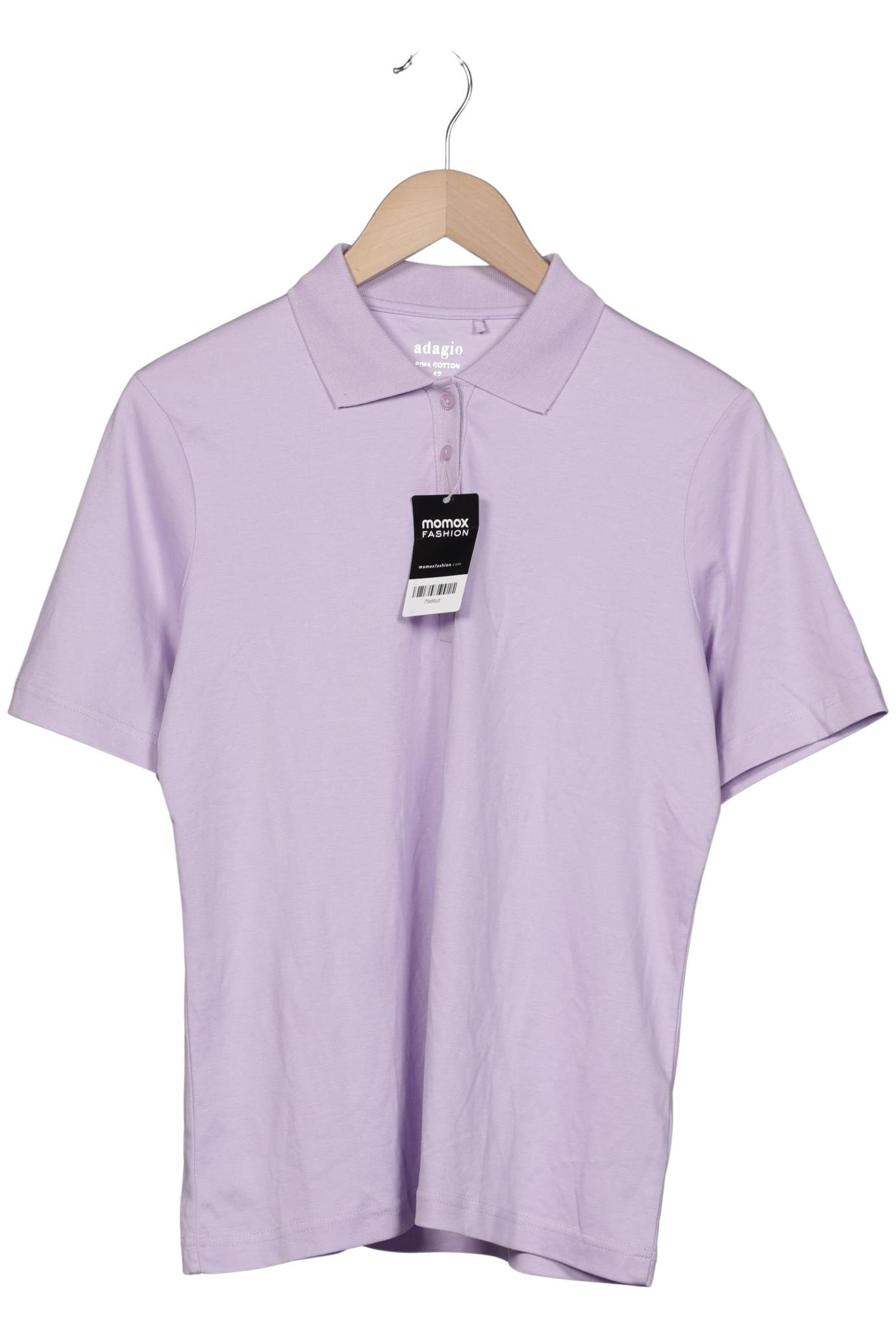 

Adagio Italia Damen Poloshirt, flieder, Gr. 42