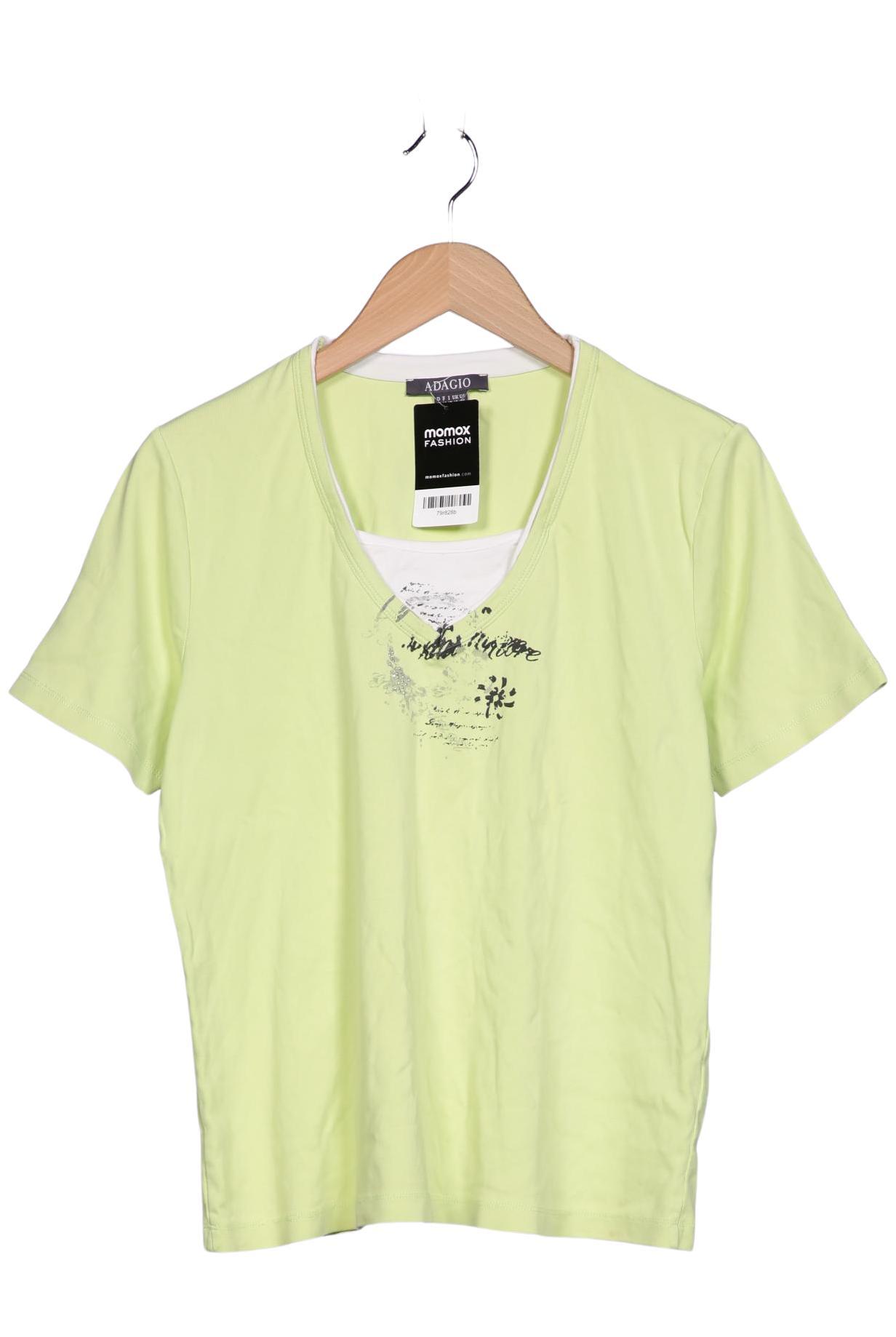 Thumbnail - Adagio Italia Damen T-Shirt, hellgrün, Gr. 44