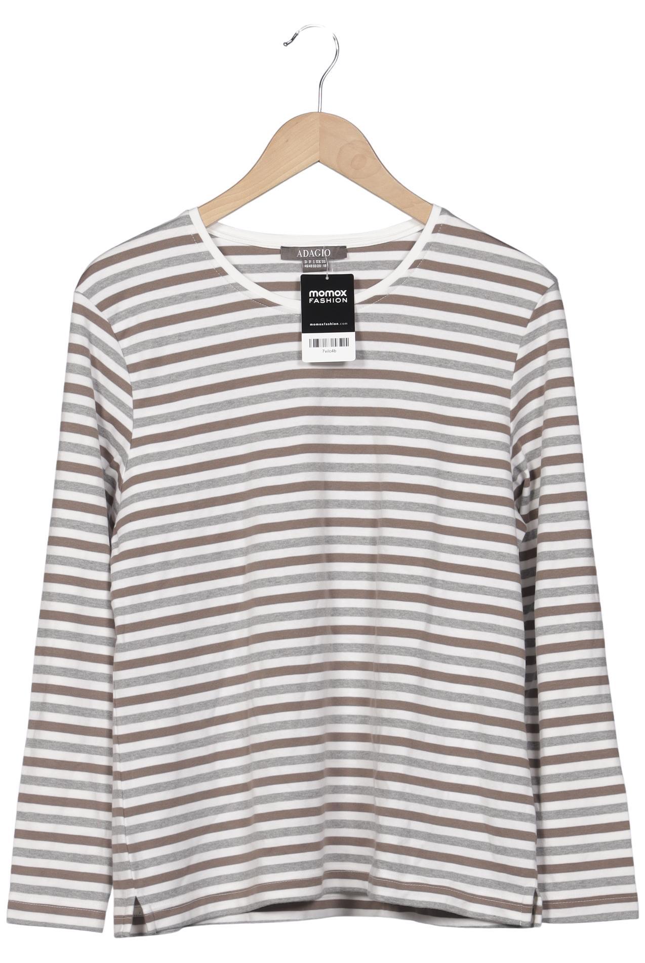 

Adagio Italia Damen Langarmshirt, mehrfarbig, Gr. 46
