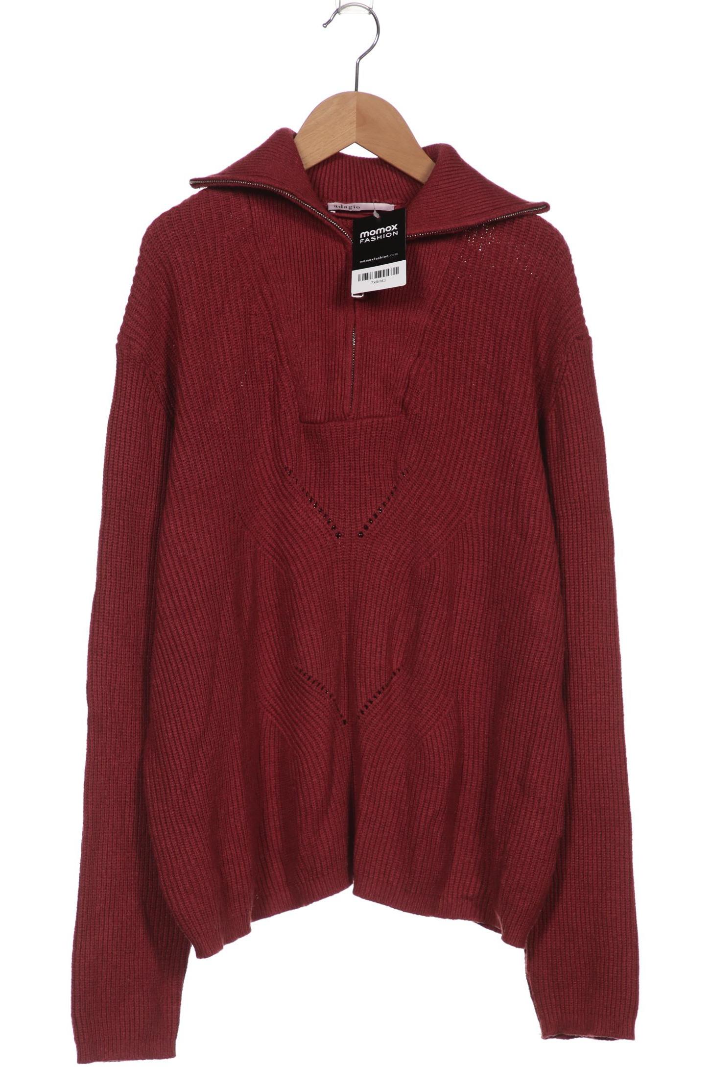 

Adagio Italia Damen Pullover, bordeaux, Gr. 46