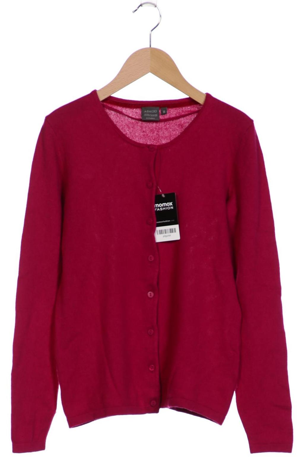

Adagio Italia Damen Strickjacke, pink, Gr. 36
