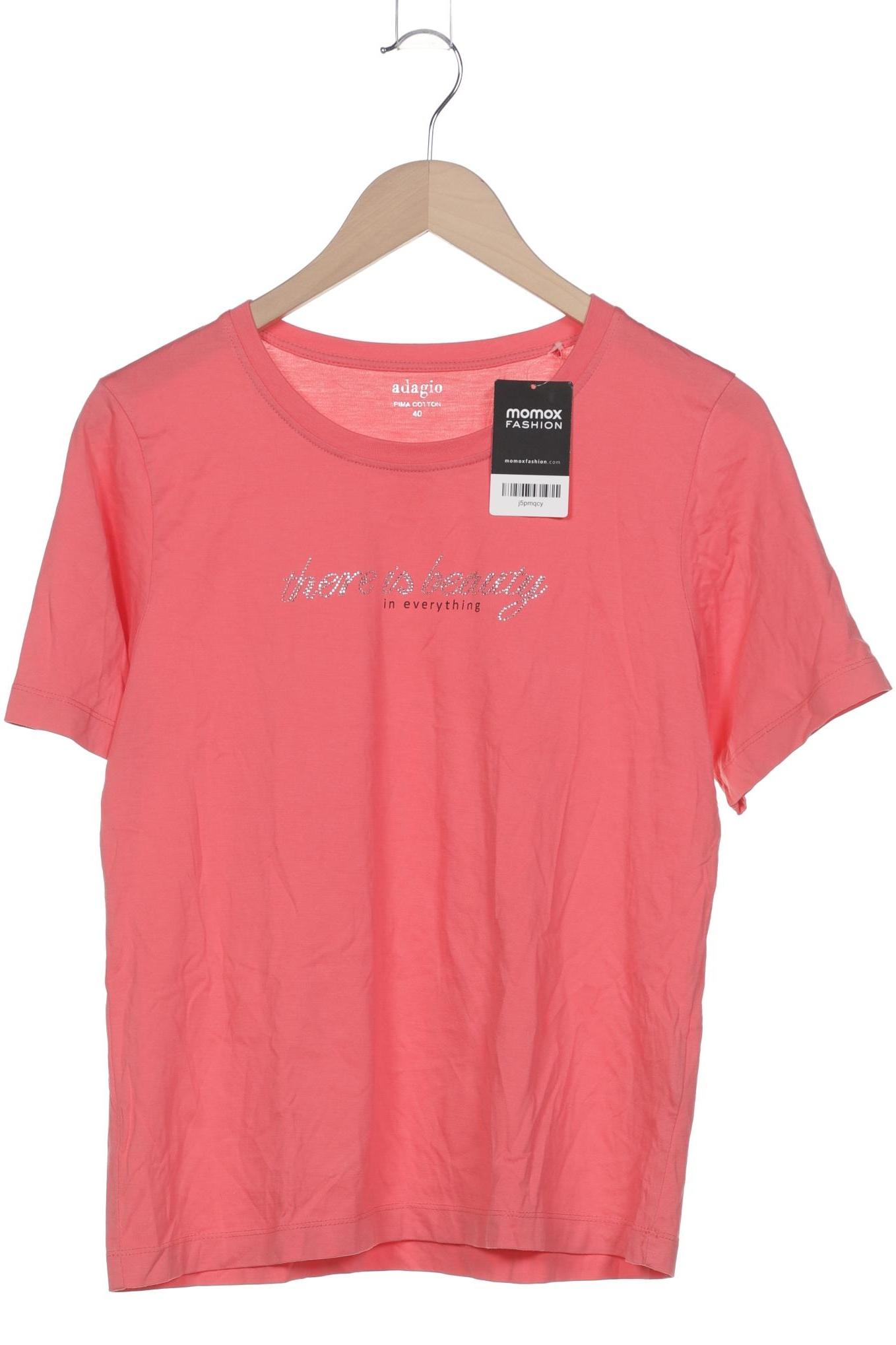 

Adagio Italia Damen T-Shirt, pink, Gr. 40
