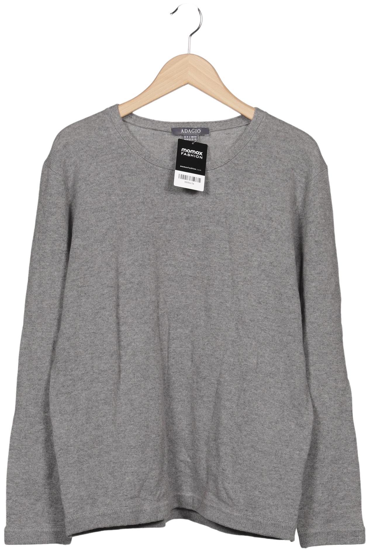 

Adagio Italia Damen Pullover, grau, Gr. 48