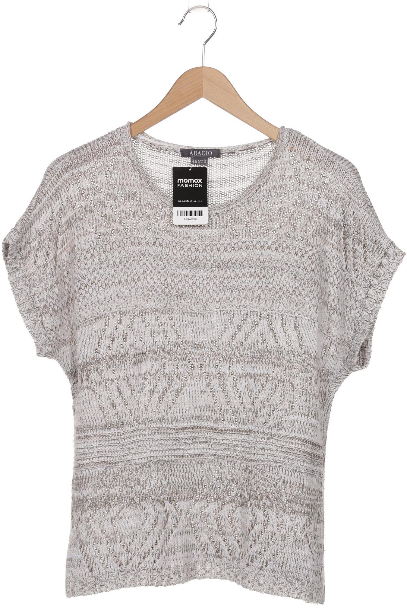 

Adagio Italia Damen Pullover, grau, Gr. 44