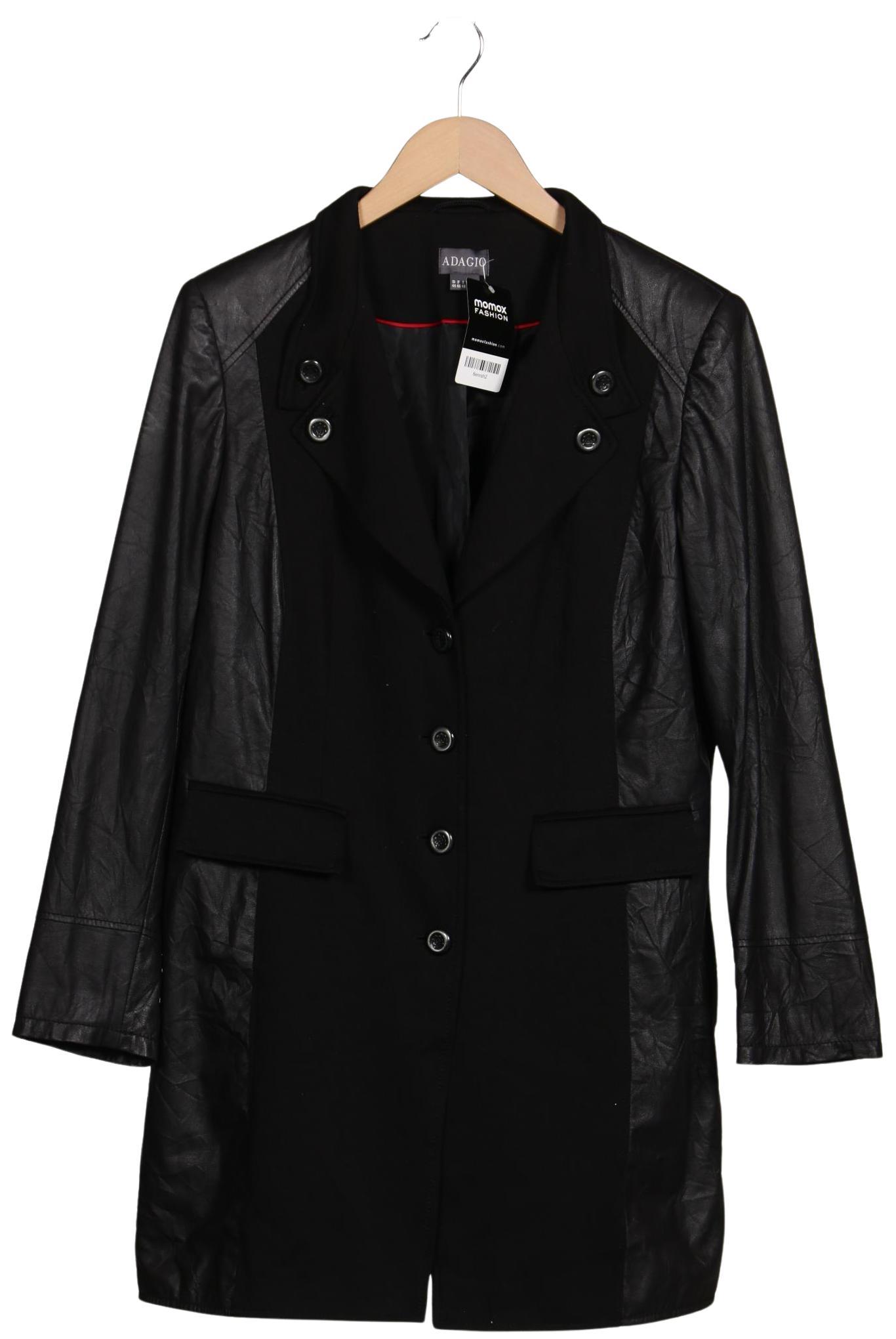 

Adagio Italia Damen Mantel, schwarz, Gr. 44