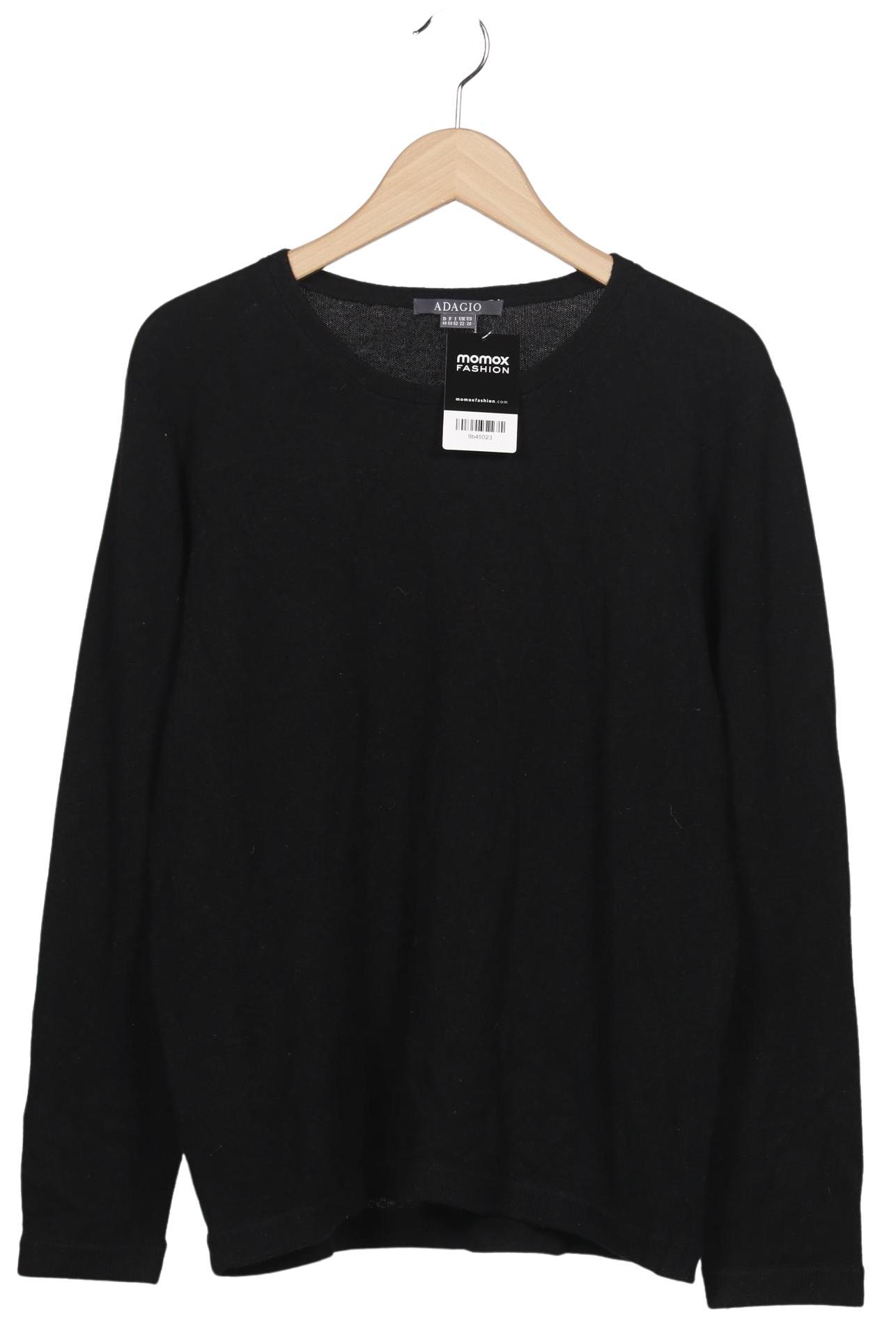 

Adagio Italia Damen Pullover, schwarz, Gr. 48