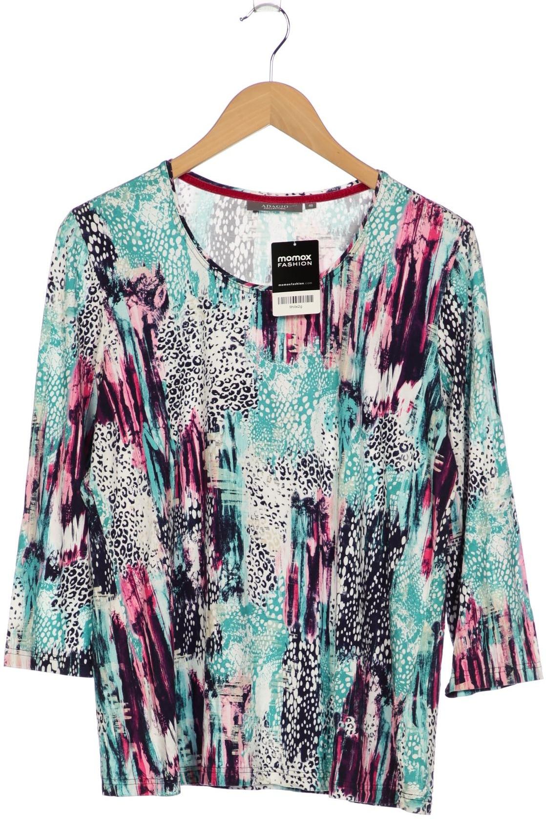 

Adagio Italia Damen Langarmshirt, mehrfarbig, Gr. 46