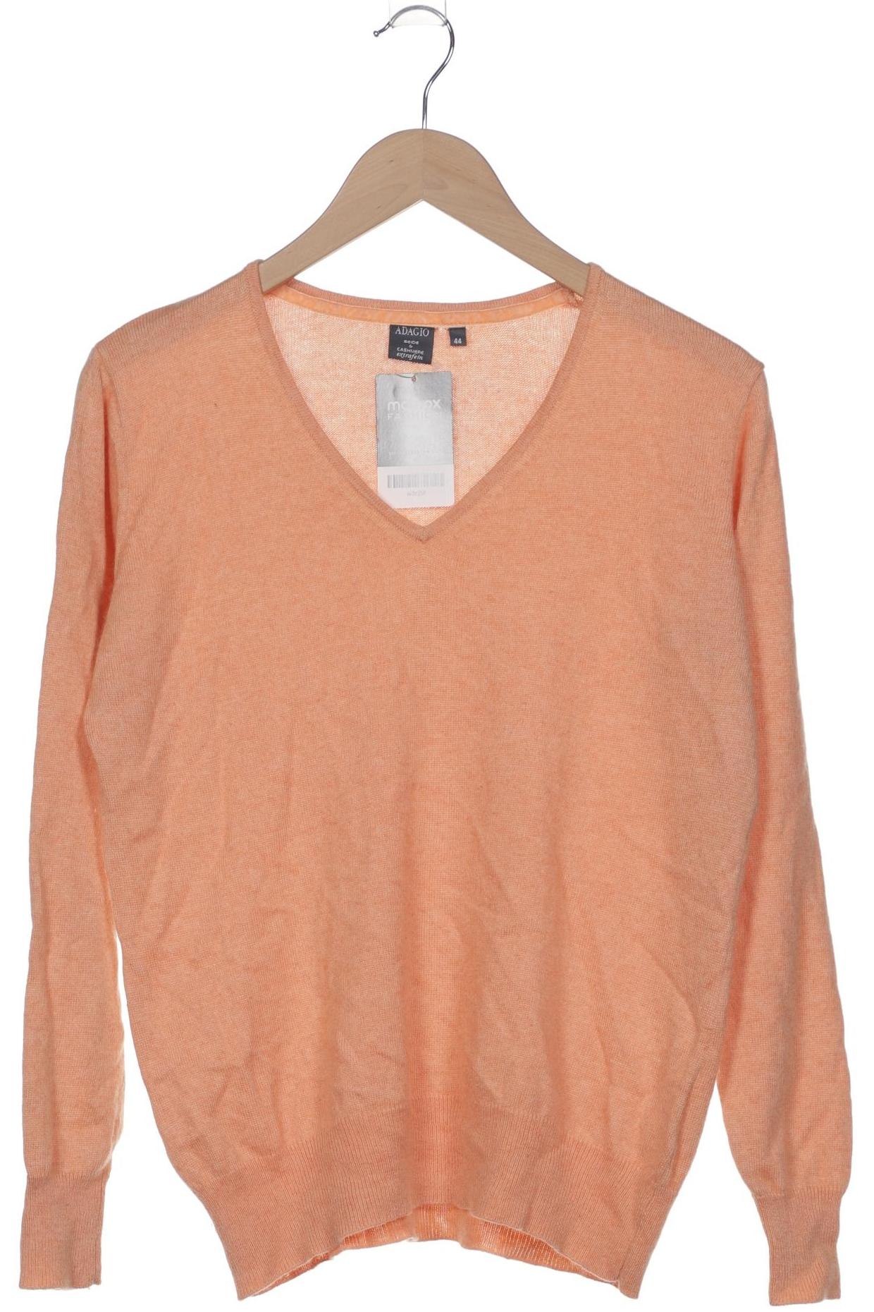 

Adagio Italia Damen Pullover, orange, Gr. 44