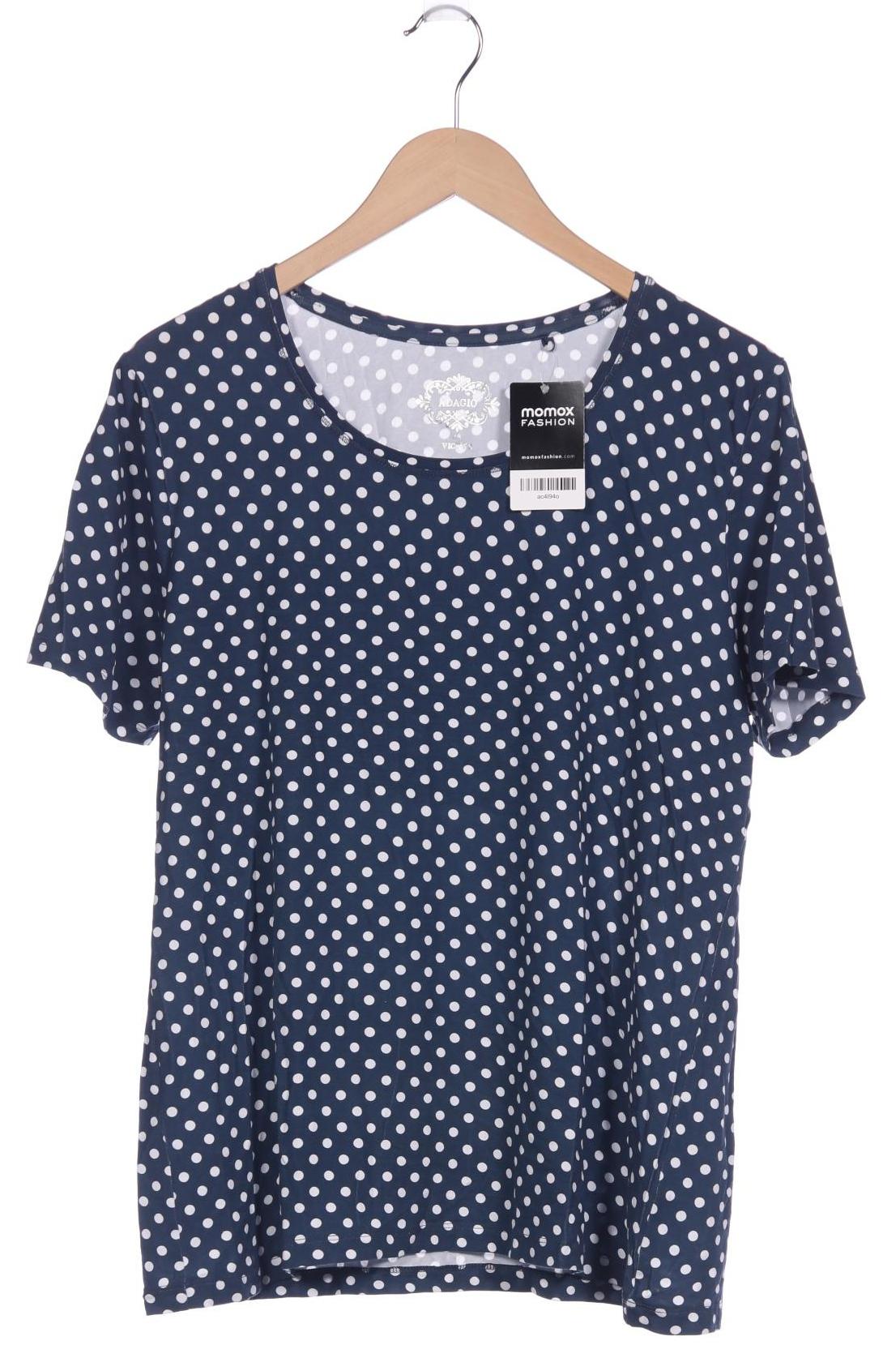 

Adagio Italia Damen T-Shirt, marineblau, Gr. 48