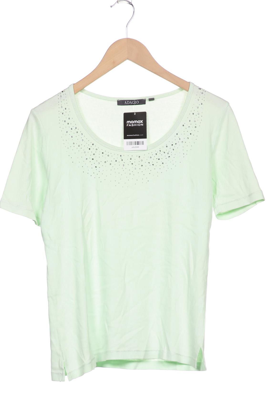 

Adagio Italia Damen T-Shirt, hellgrün, Gr. 38