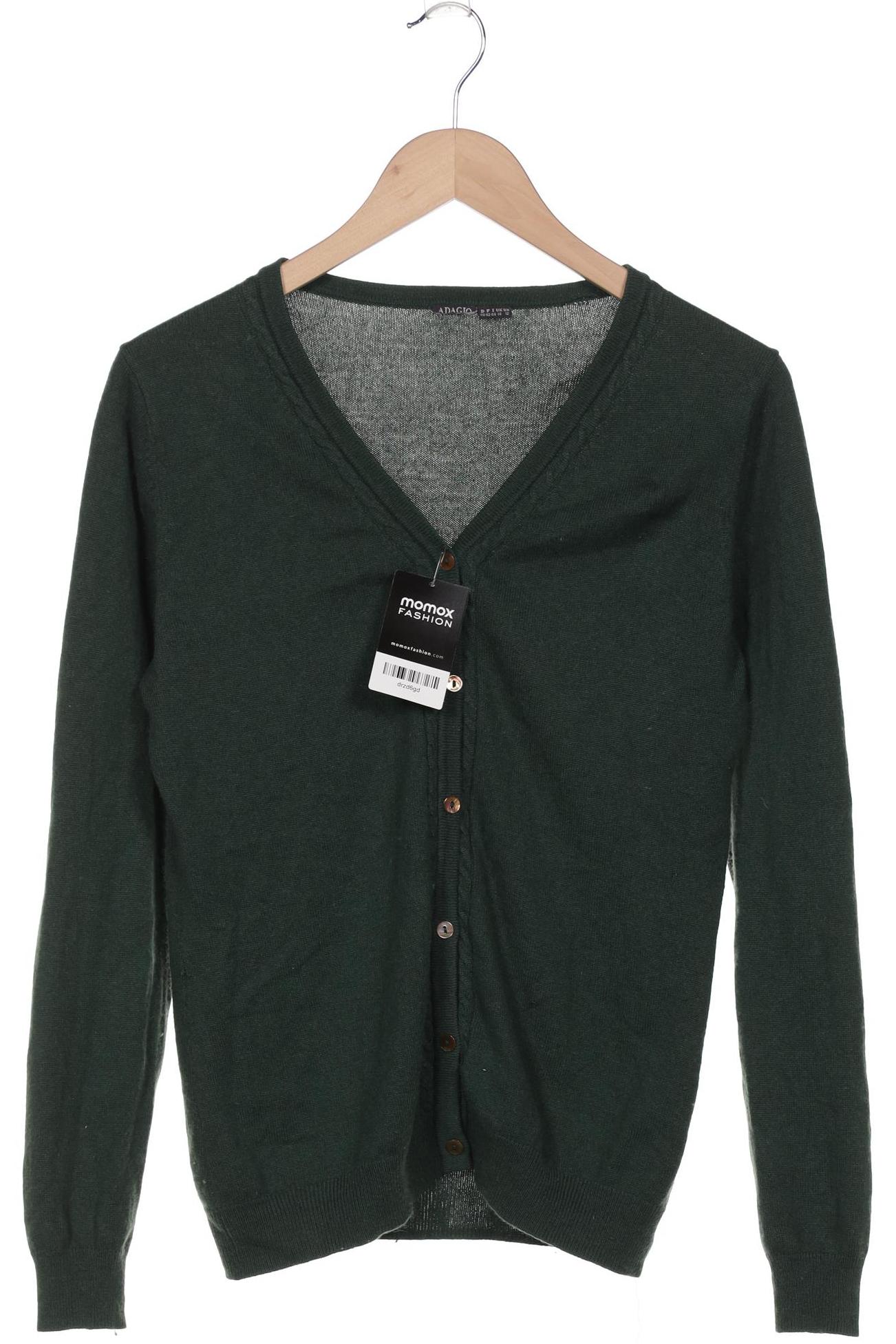 

Adagio Italia Damen Strickjacke, grün, Gr. 40