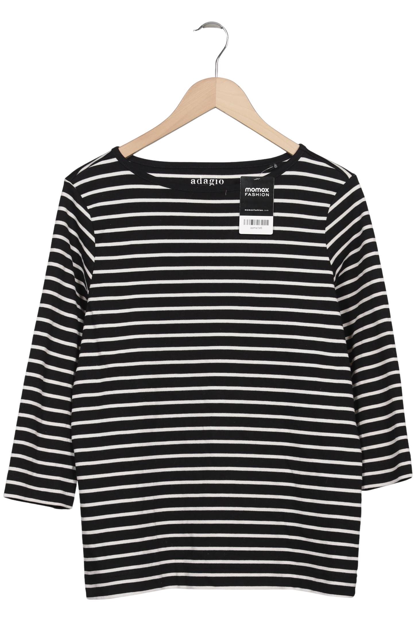 

Adagio Italia Damen Langarmshirt, schwarz, Gr. 44