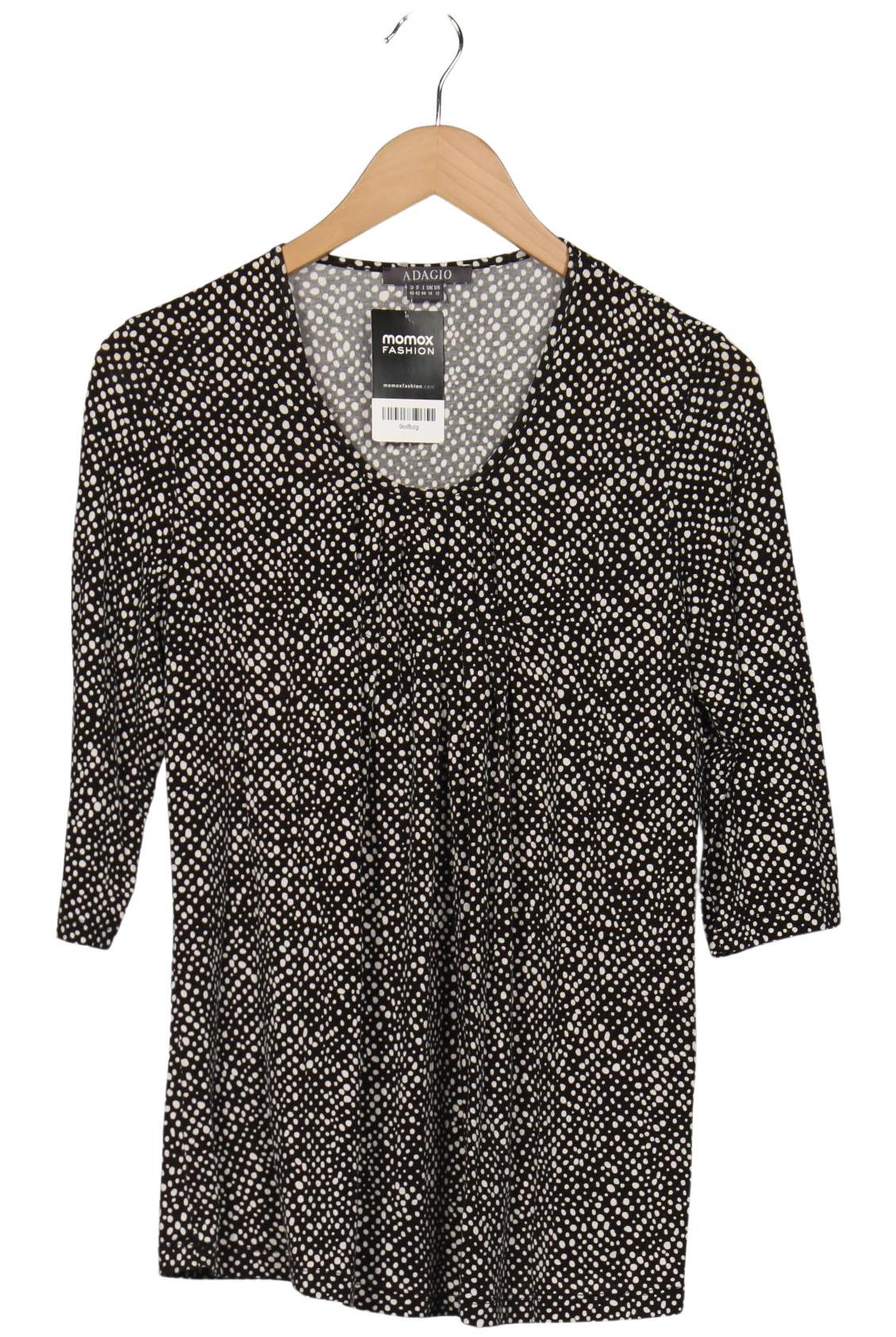 

Adagio Italia Damen Langarmshirt, schwarz, Gr. 40