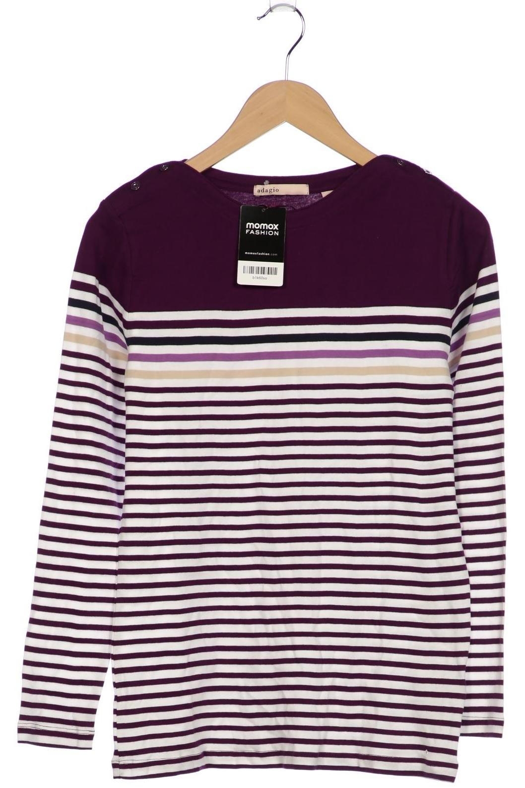 

Adagio Italia Damen Langarmshirt, flieder, Gr. 40