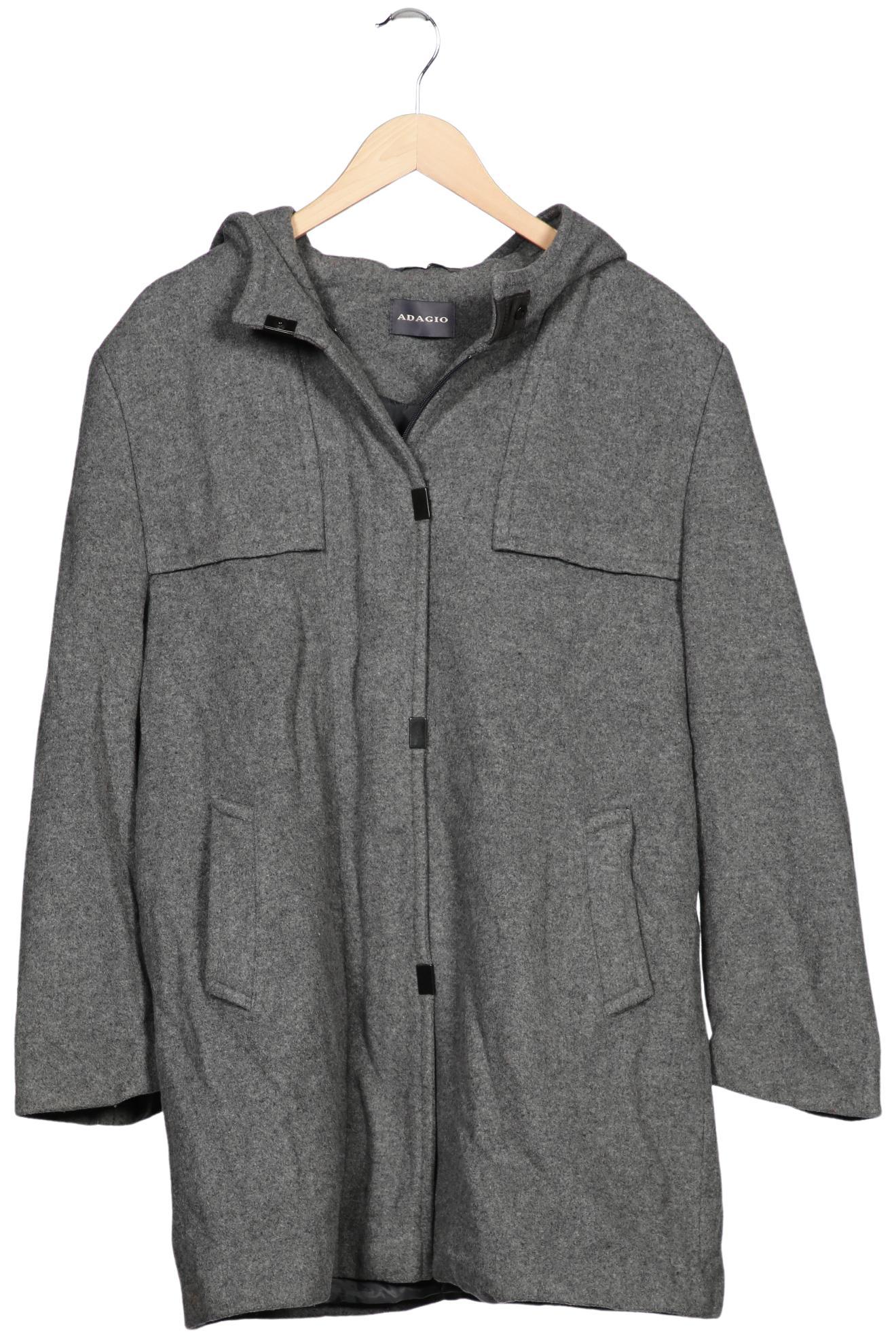 

Adagio Italia Damen Mantel, grau, Gr. 44