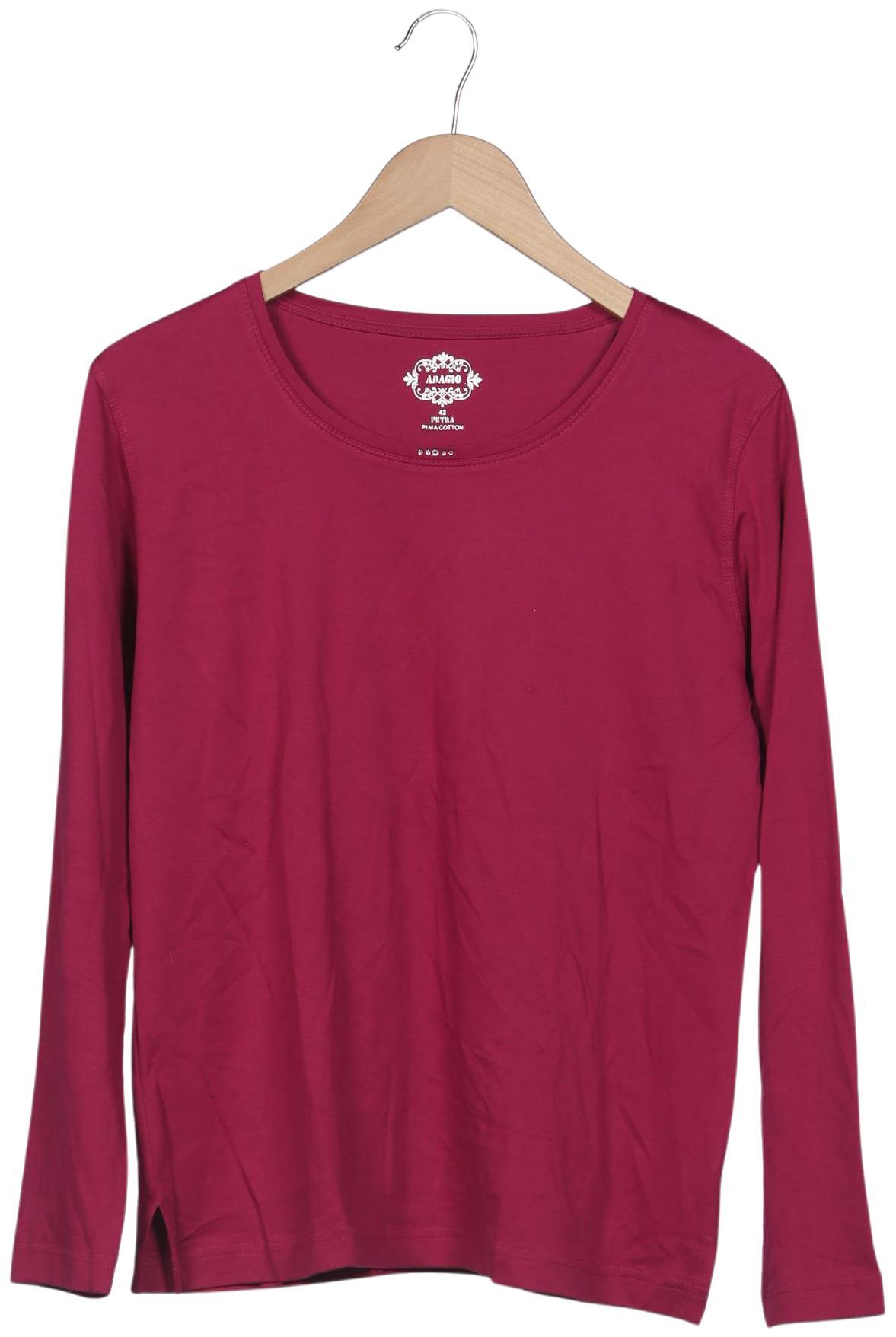 

Adagio Italia Damen Langarmshirt, rot, Gr. 42