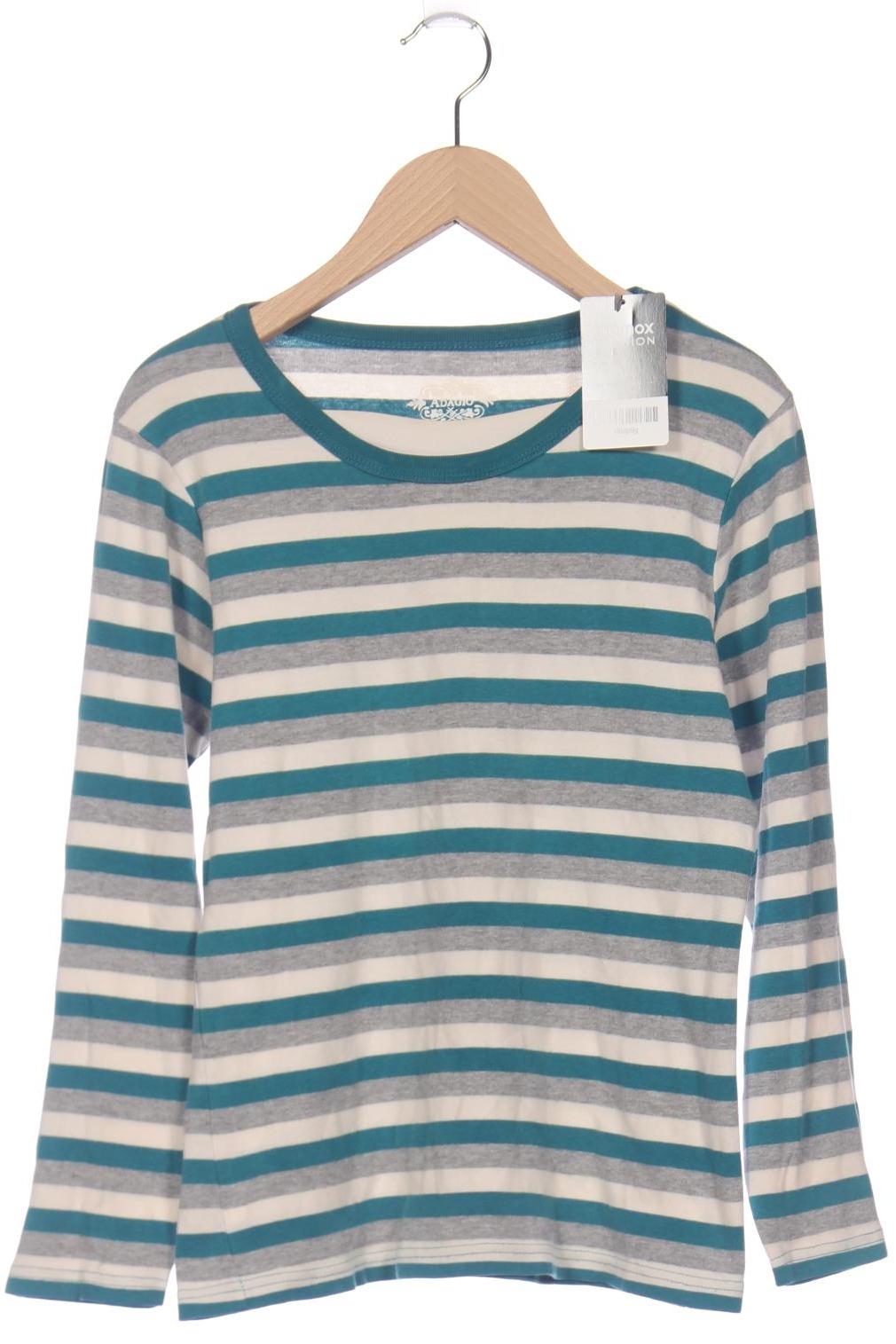 

Adagio Italia Damen Langarmshirt, grau, Gr. 38