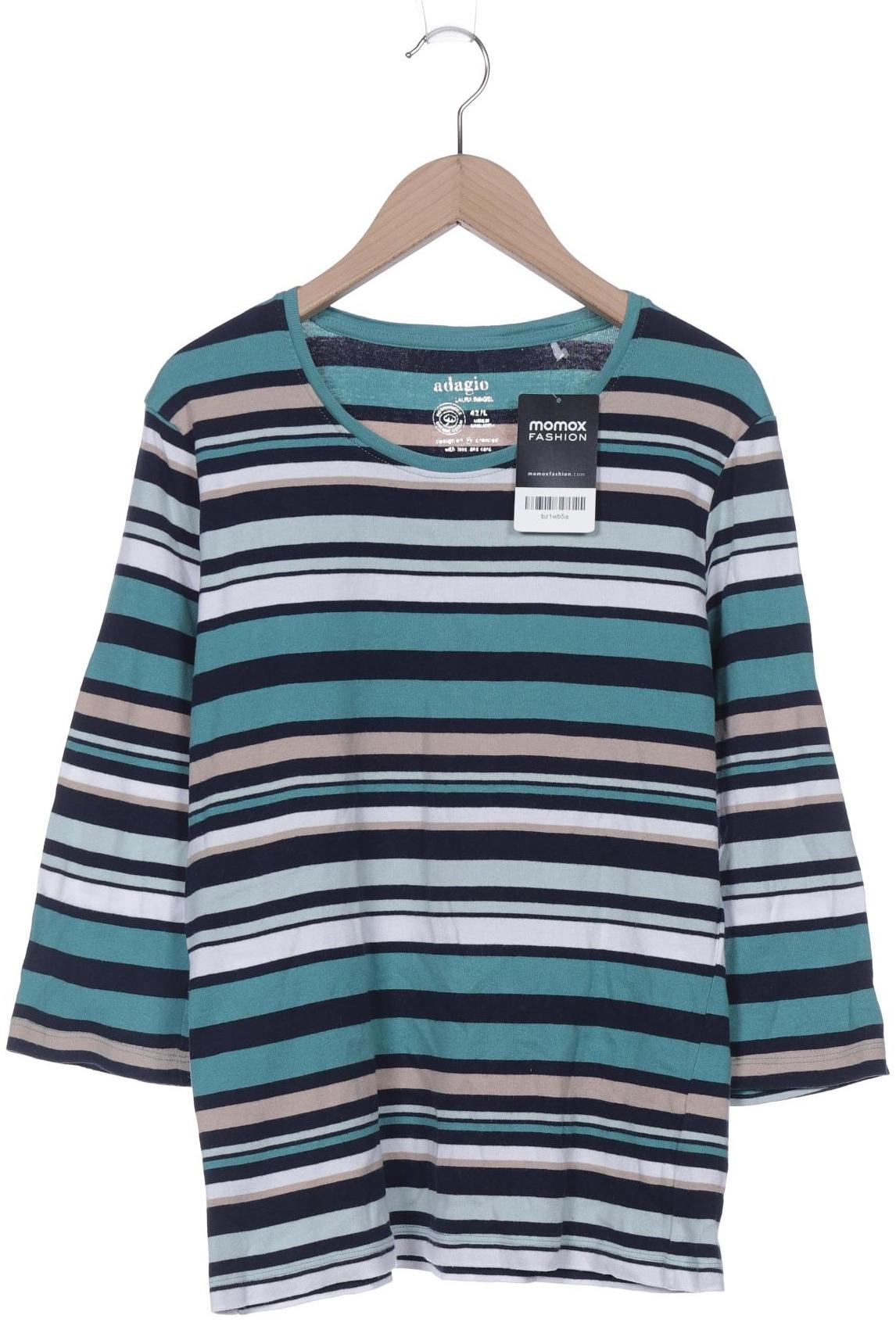 

Adagio Italia Damen Langarmshirt, mehrfarbig, Gr. 42