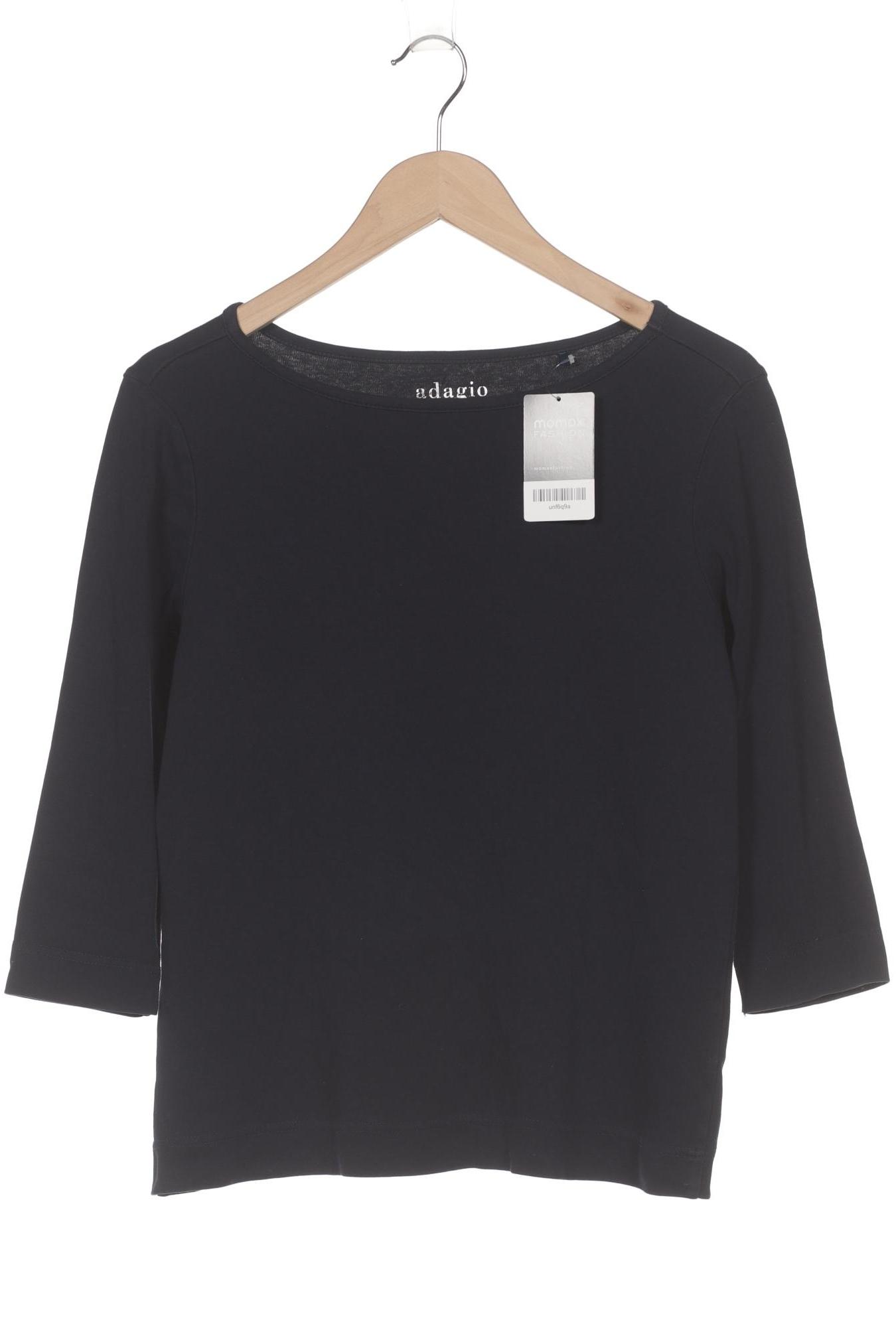 

Adagio Italia Damen Langarmshirt, marineblau, Gr. 40