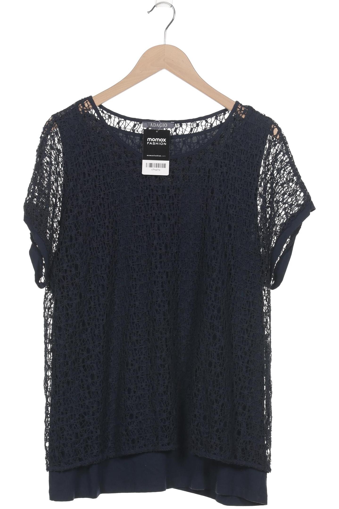 

Adagio Italia Damen T-Shirt, marineblau, Gr. 48