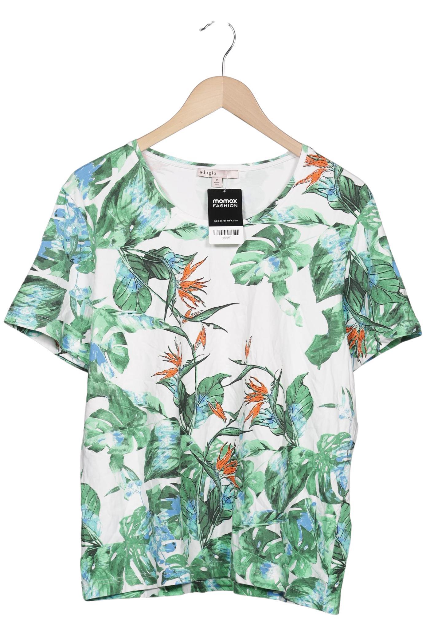 

Adagio Italia Damen T-Shirt, grün, Gr. 46