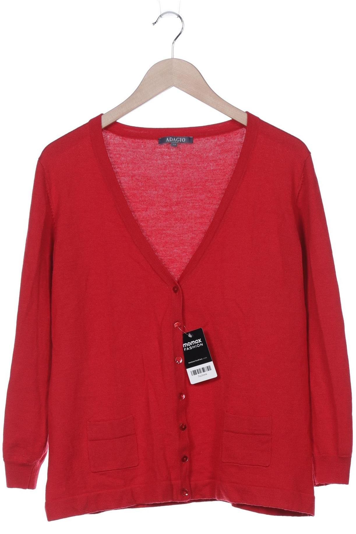 

Adagio Italia Damen Strickjacke, rot, Gr. 46
