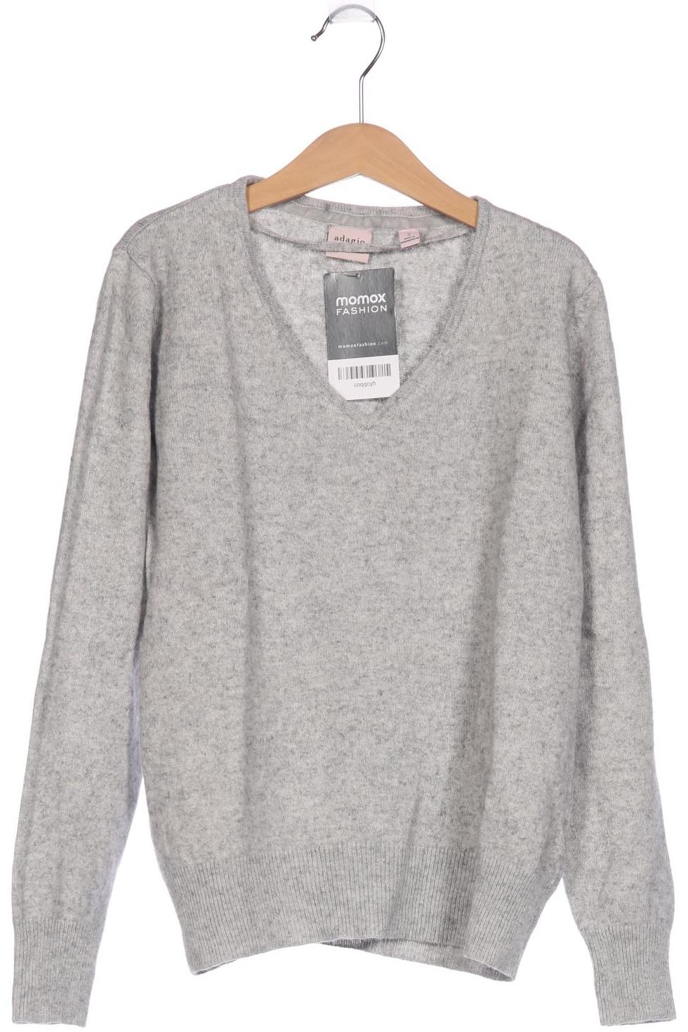 

Adagio Italia Damen Pullover, grau, Gr. 36