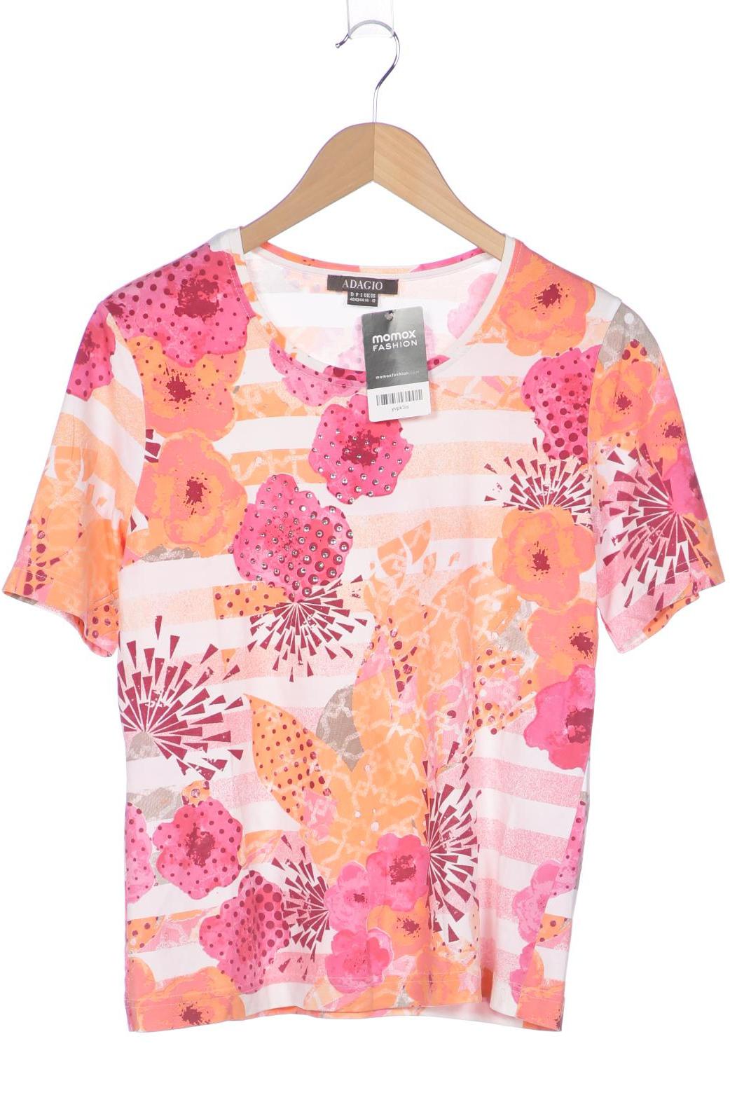 

Adagio Italia Damen T-Shirt, orange, Gr. 40