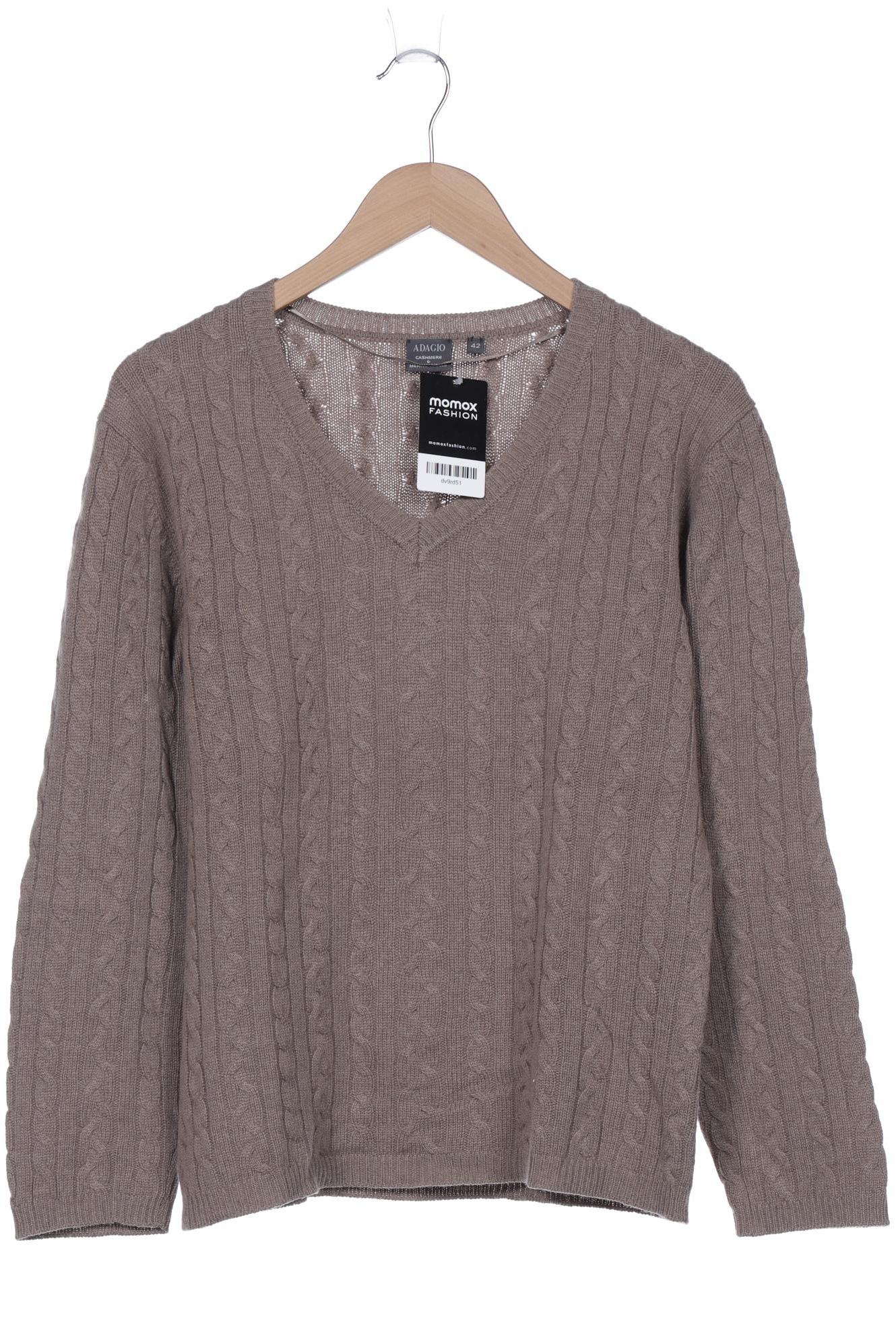 

Adagio Italia Damen Pullover, braun, Gr. 42