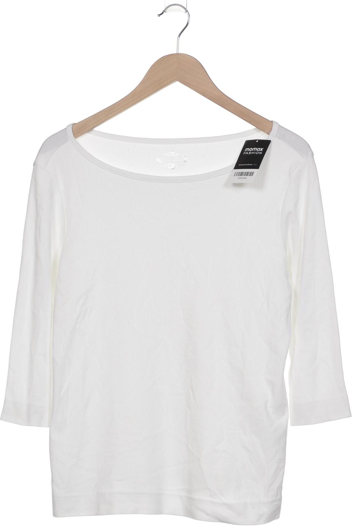 

Adagio Italia Damen Langarmshirt, weiß, Gr. 40